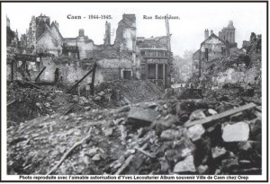 Caen 1944-45_ coll privée Y. Lecouturier